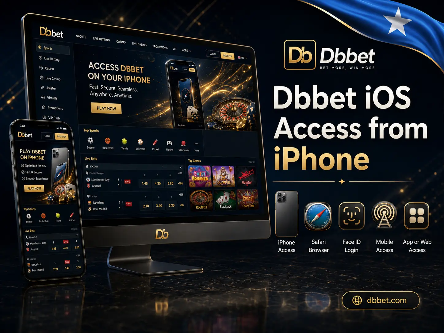 Access from iPhone Dbbet Casino