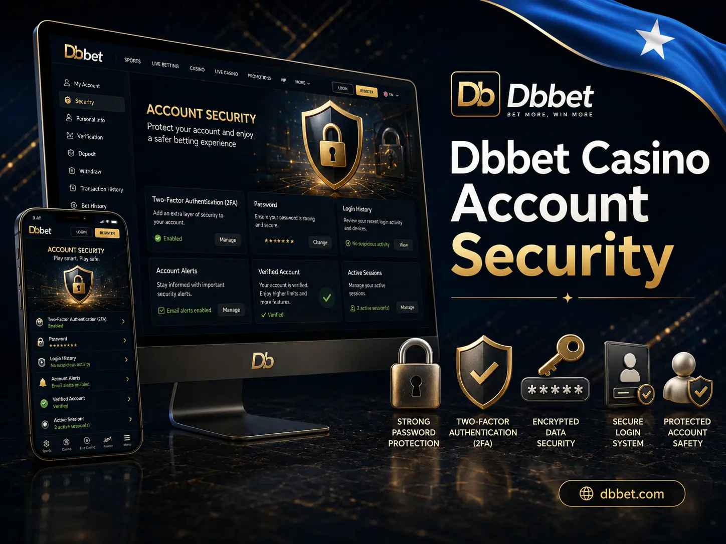 Security for dbbet Casino Accounts